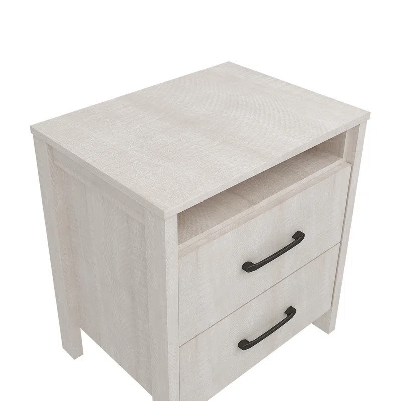 Allysyn 22.7" 2Drawer Nightstand | Wayfair North America