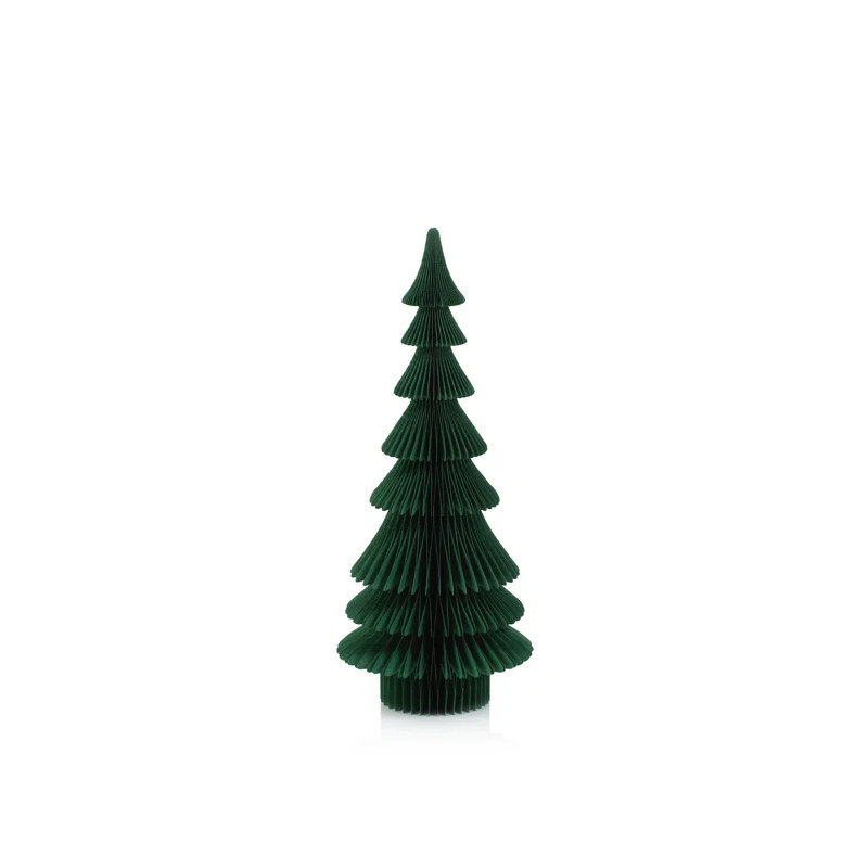 Miriam 24" Paper Decorative Cone Trees, Set of 2 | Wayfair North America