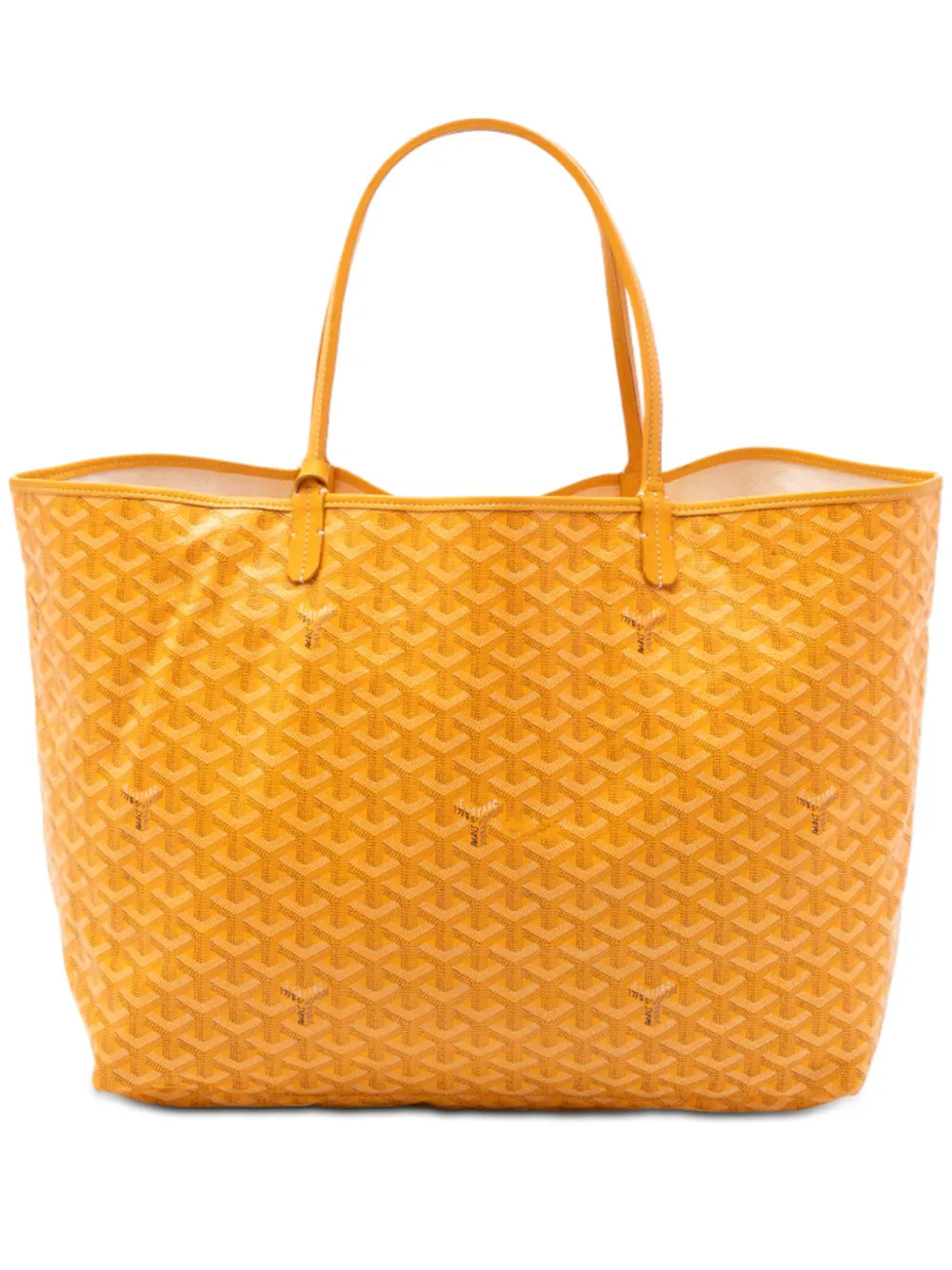 Goyard Pre-Owned 2014 Goyardine Saint Louis GM tote bag - Yellow | Farfetch Global