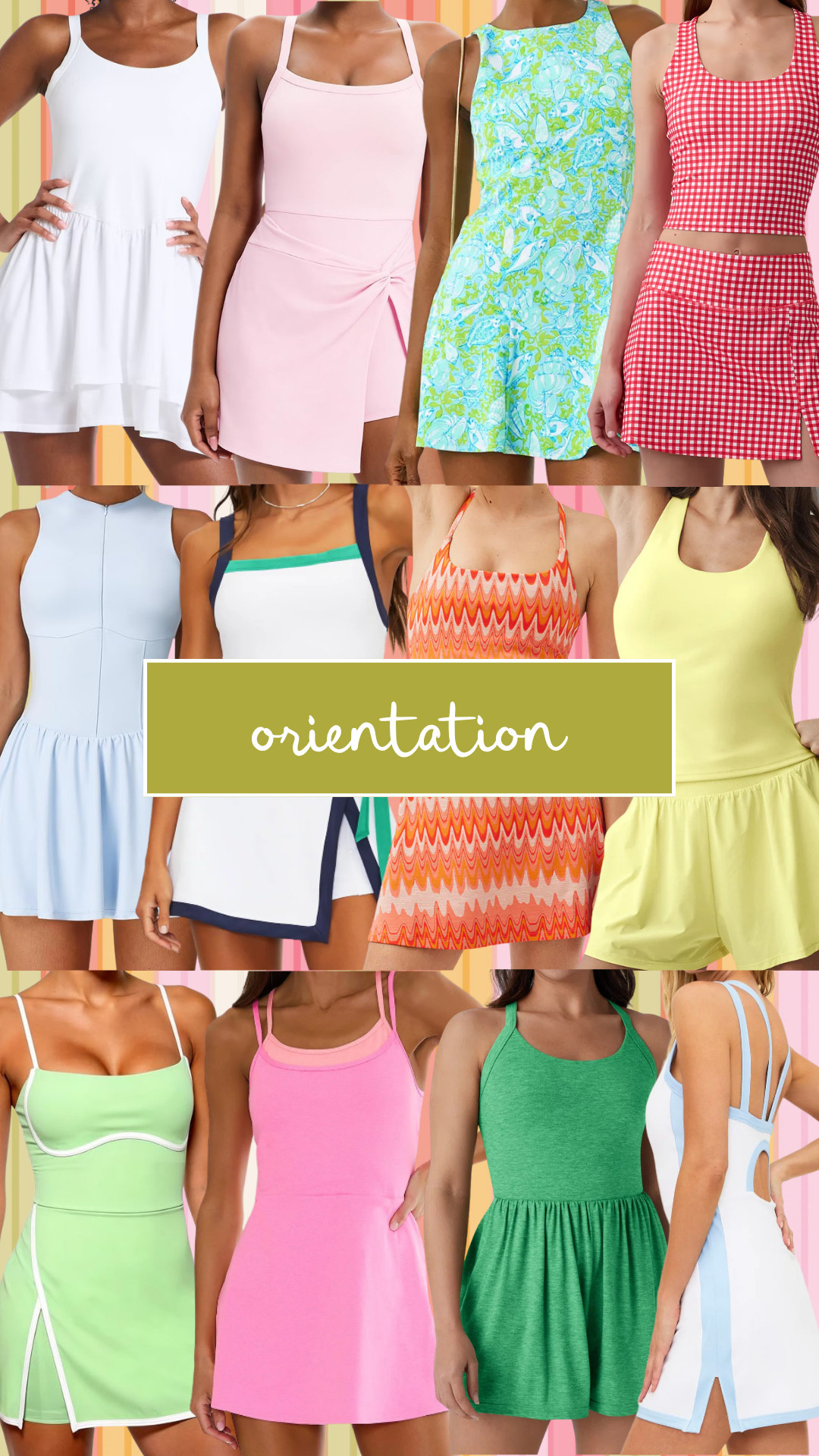 Orientation outfit ideas for sorority recruitment!  

 #LTKootd #LTKActive