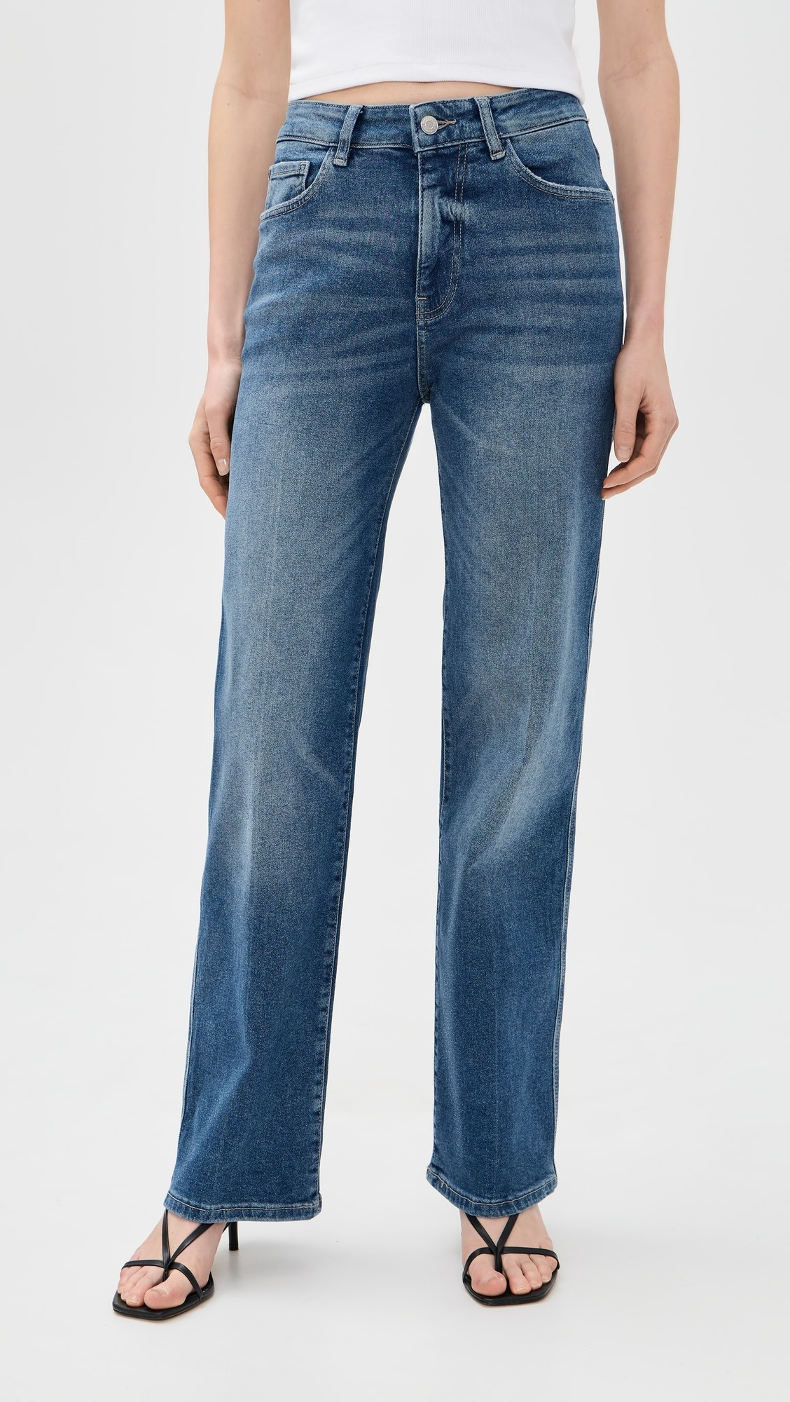 WARP + WEFT 90's Straight Jeans | Shopbop | Shopbop