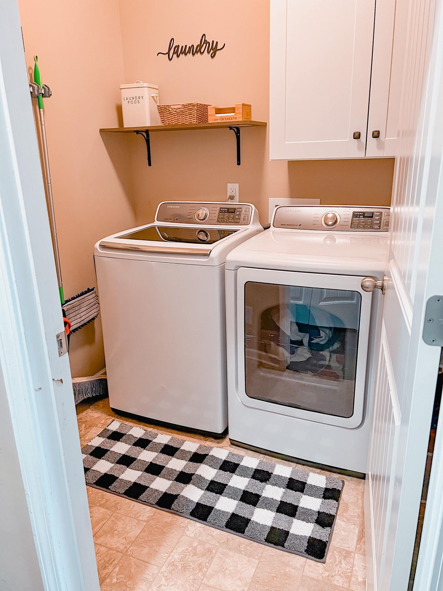 Laundry room transformation ✨

#LTKhome