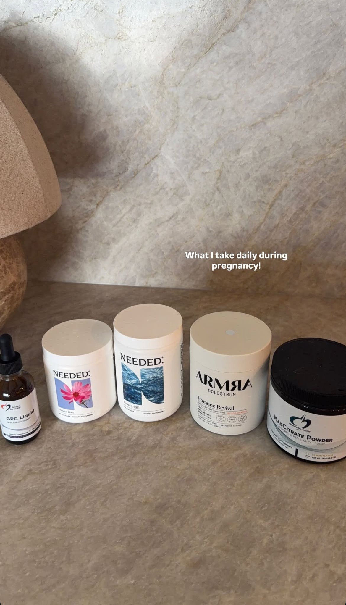 The supplements I take daily during pregnancy!

#LTKBump #LTKselfcare #LTKdayinmylife
