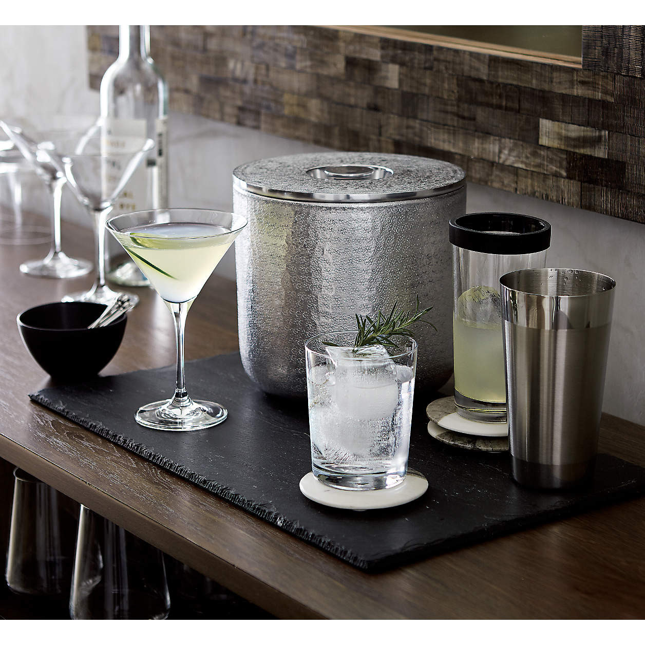 Marble Coasters, Set of 4 + Reviews | Crate & Barrel | Crate & Barrel
