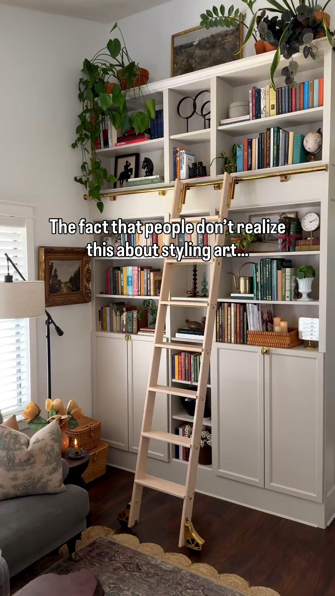 Simple yet elevated design through stacking and layering artwork & photos.
#homestylingtips #homedecor #homeinspo

#LTKHome