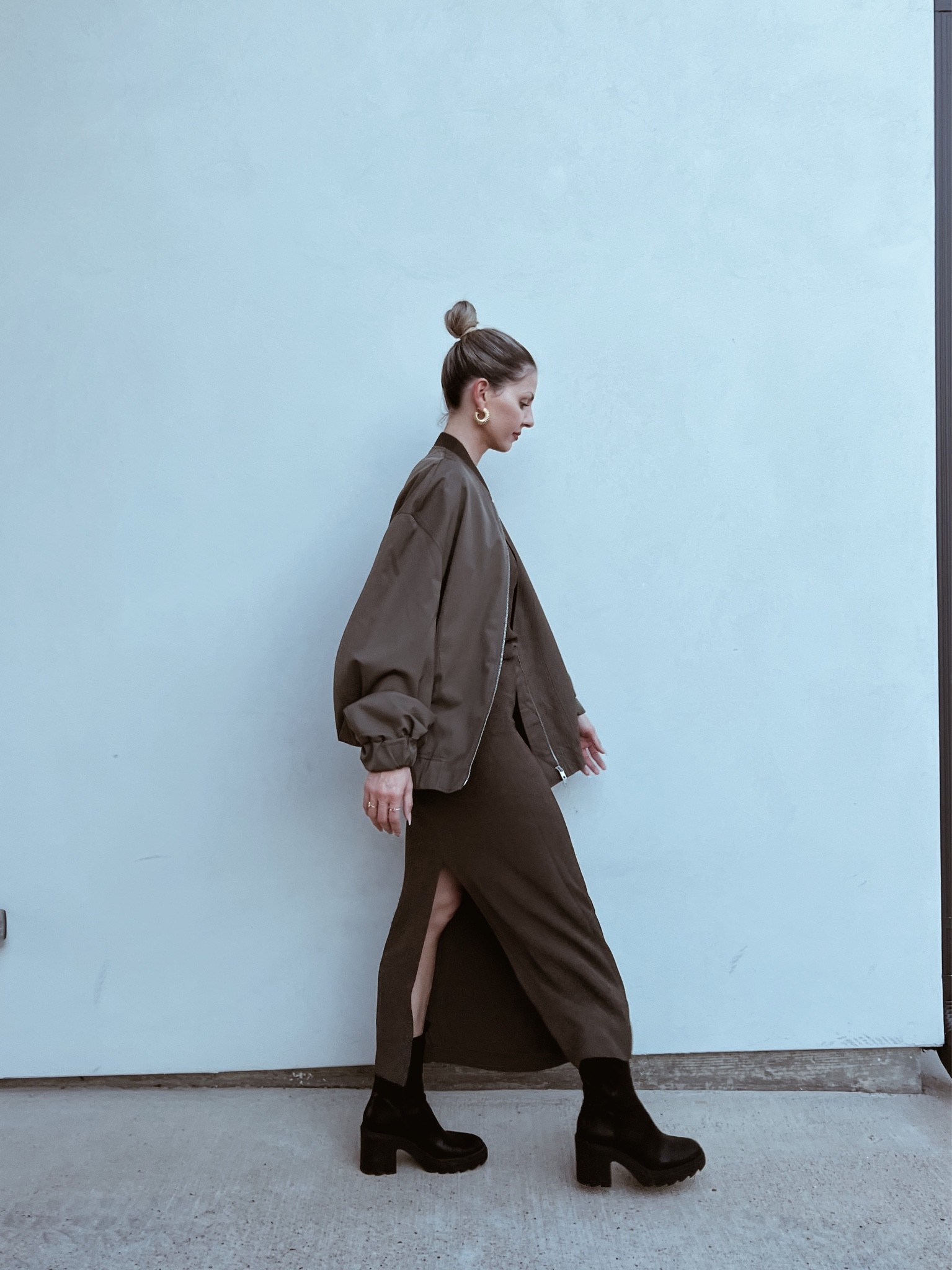 Grateful for a new day! #greenongreen

#LTKstyletip