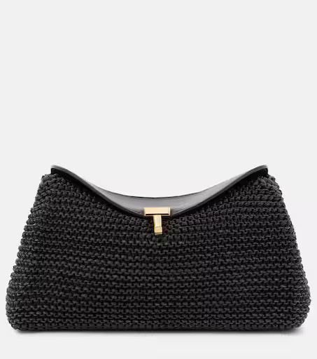 T-Lock woven leather clutch | Mytheresa (US/CA)