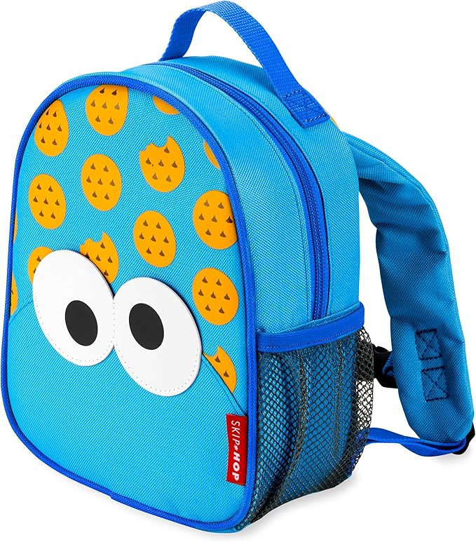 Skip Hop Unisex Baby Mini Backpack, Cookie Monster | Amazon (US)
