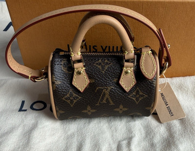 Louis Vuitton Monogram Micro Speedy Bag Charm | eBay | eBay US