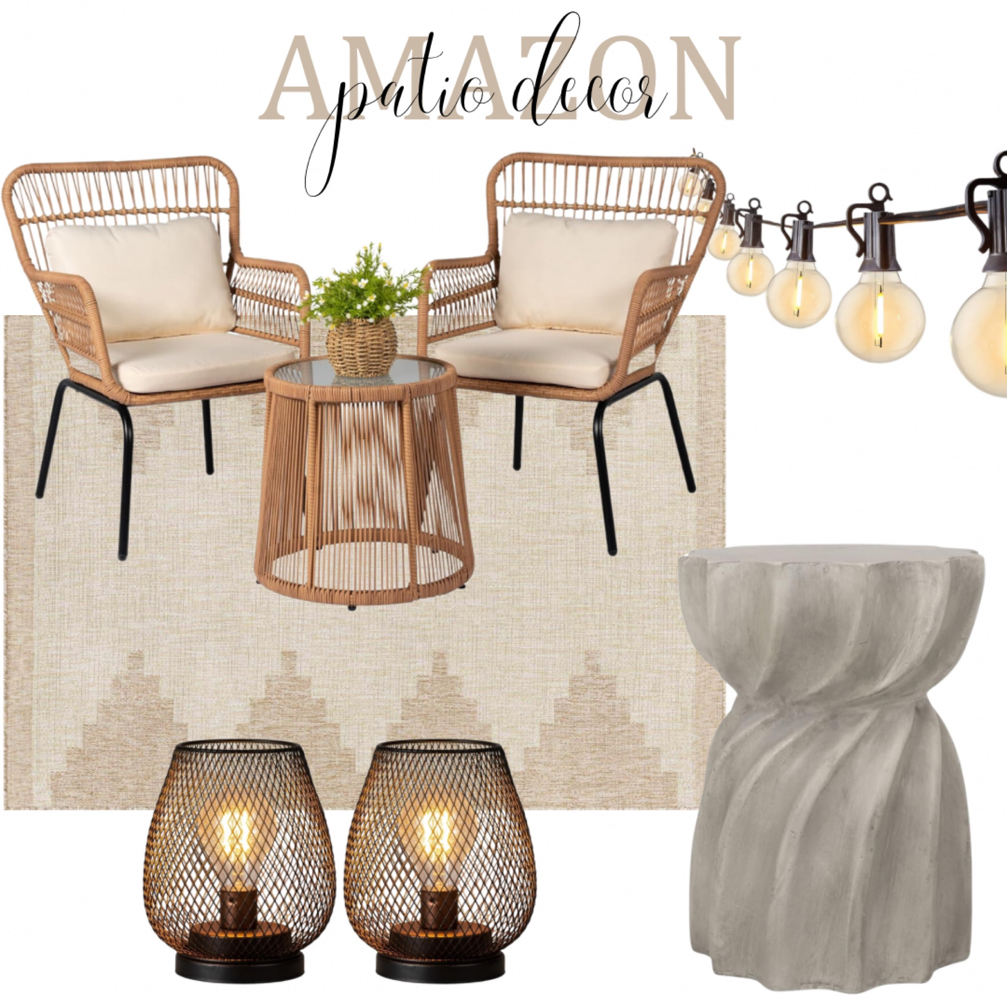 Amazon patio decor

#LTKSeasonal #LTKhome
