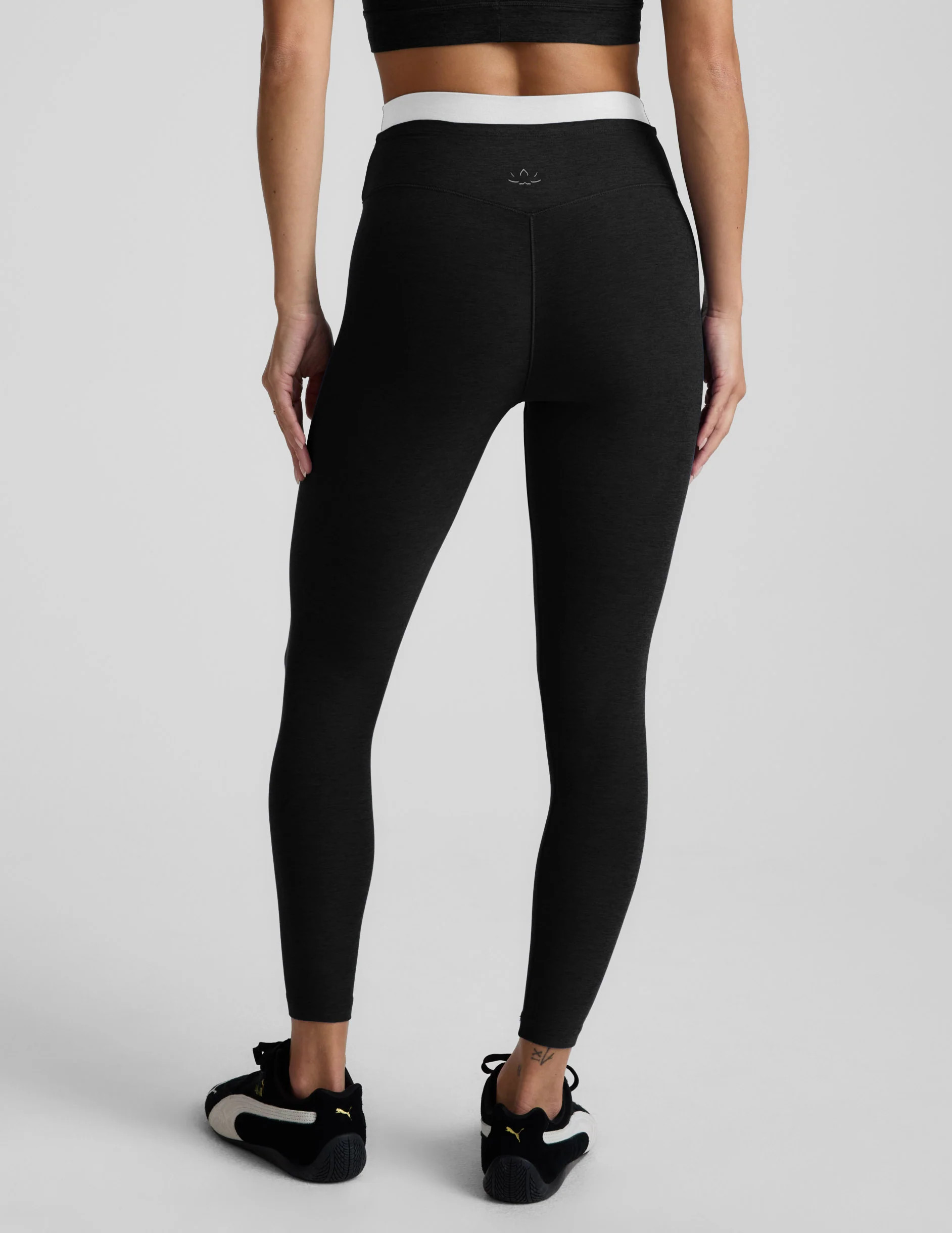 Spacedye Layered High Waisted Midi Legging | Beyond Yoga | Beyond Yoga
