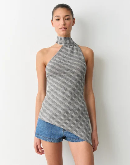 Asymmetrical Scarf Knit Top | Glassons (Australia)