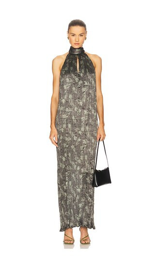 Sabina Musayev London Dress in Olive. - size S | Revolve Clothing (Global)