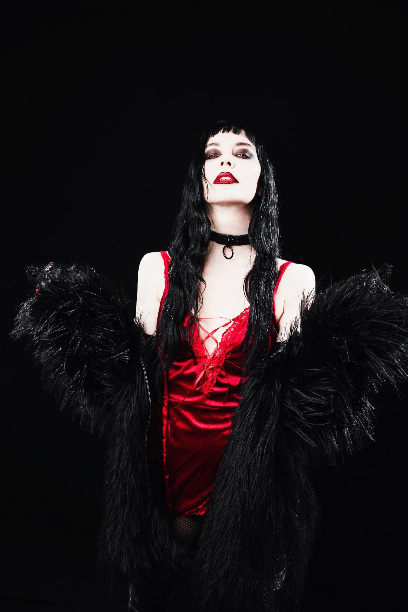 One of my fav vampy goth makeup looks + my go to perfume that I hold near and dear to my heart🦇

Tip: apply blood red lipstick + outlined lips with black eyeliner 

#LTKBeauty #LTKValentine