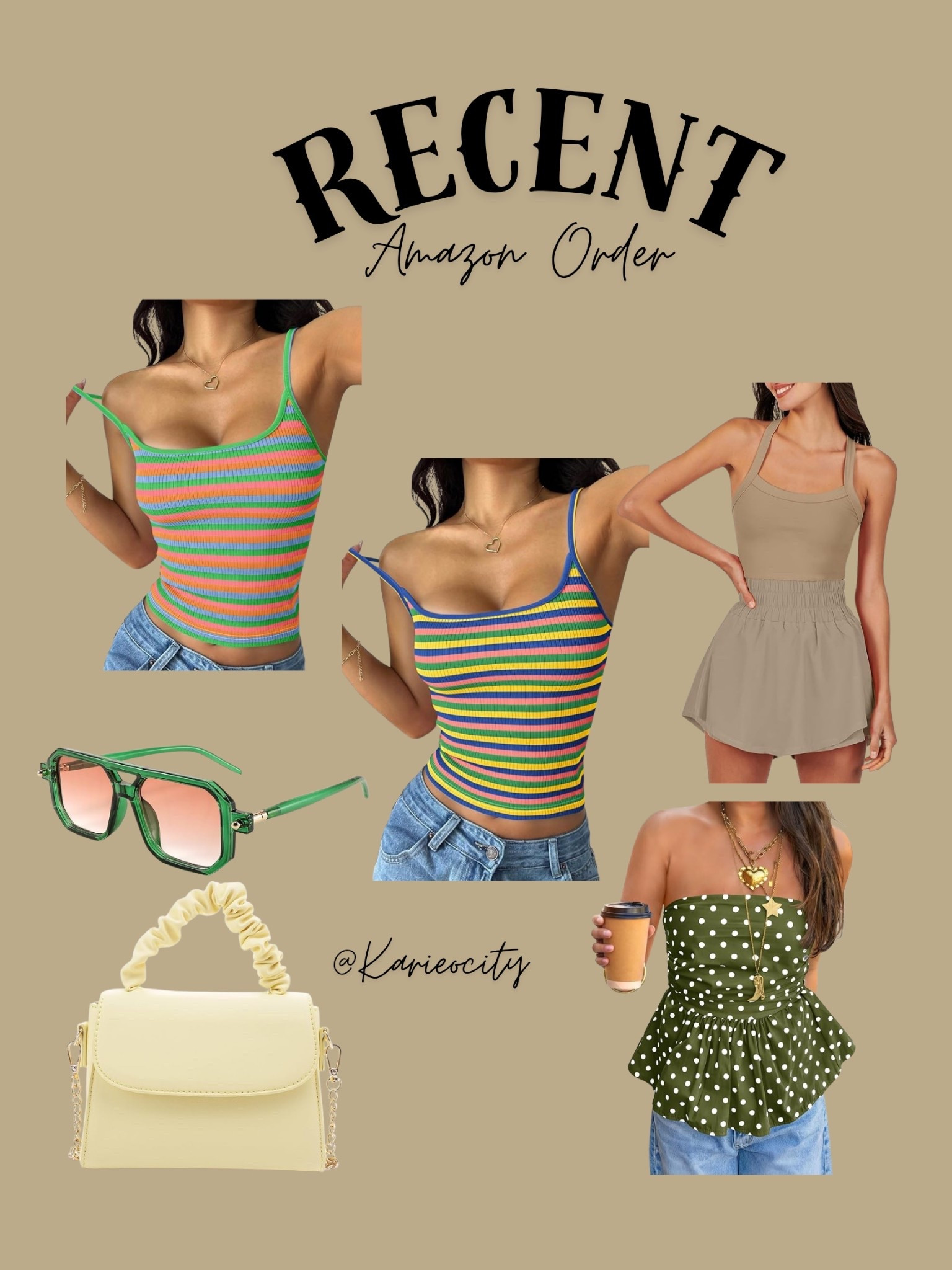 Recent Amazon Order 💛

Amazon Order// Spring Fashion// Spring clothes// Amazon Fashion// Summer Clothes // Summer Fashion 

#LTKmomlife #LTKOver40