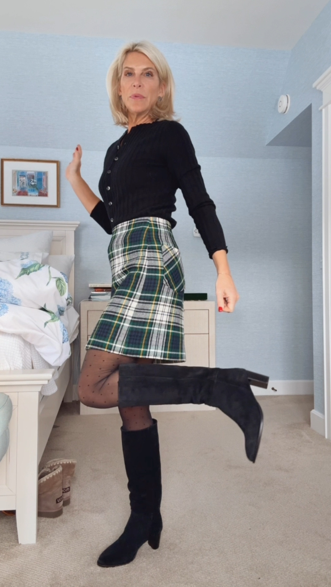 My moms plaid shirt from 1972 is dull sooo great today!  See how styling it!

#LTKFindsUnder100 #LTKHoliday #LTKOver40