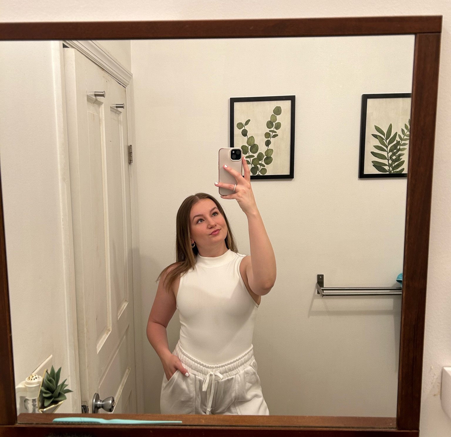 comfy outfit to try on wedding dresses! 💍

#LTKWedding #LTKStyleTip