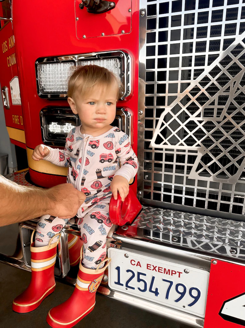 Brave Pajamas (firefighter) - Etsy | Etsy (US)