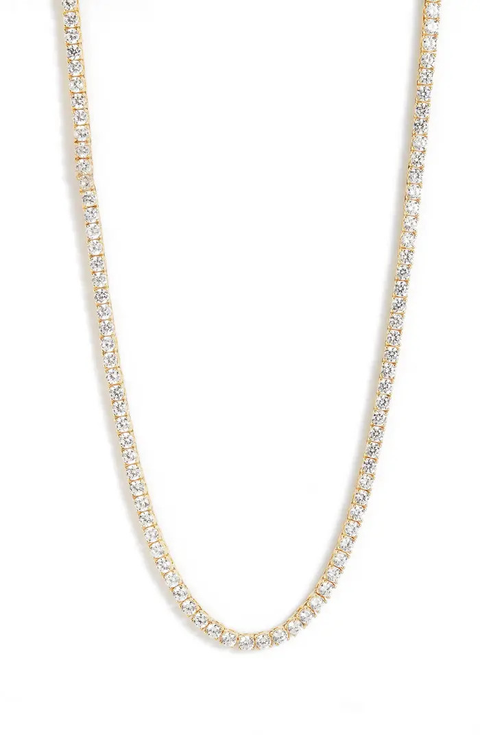 SHYMI Classic Cubic Zirconia Tennis Necklace | Nordstrom | Nordstrom