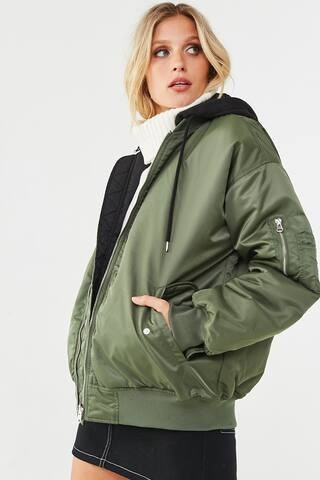 Reversible Bomber Jacket | Forever 21 (US)