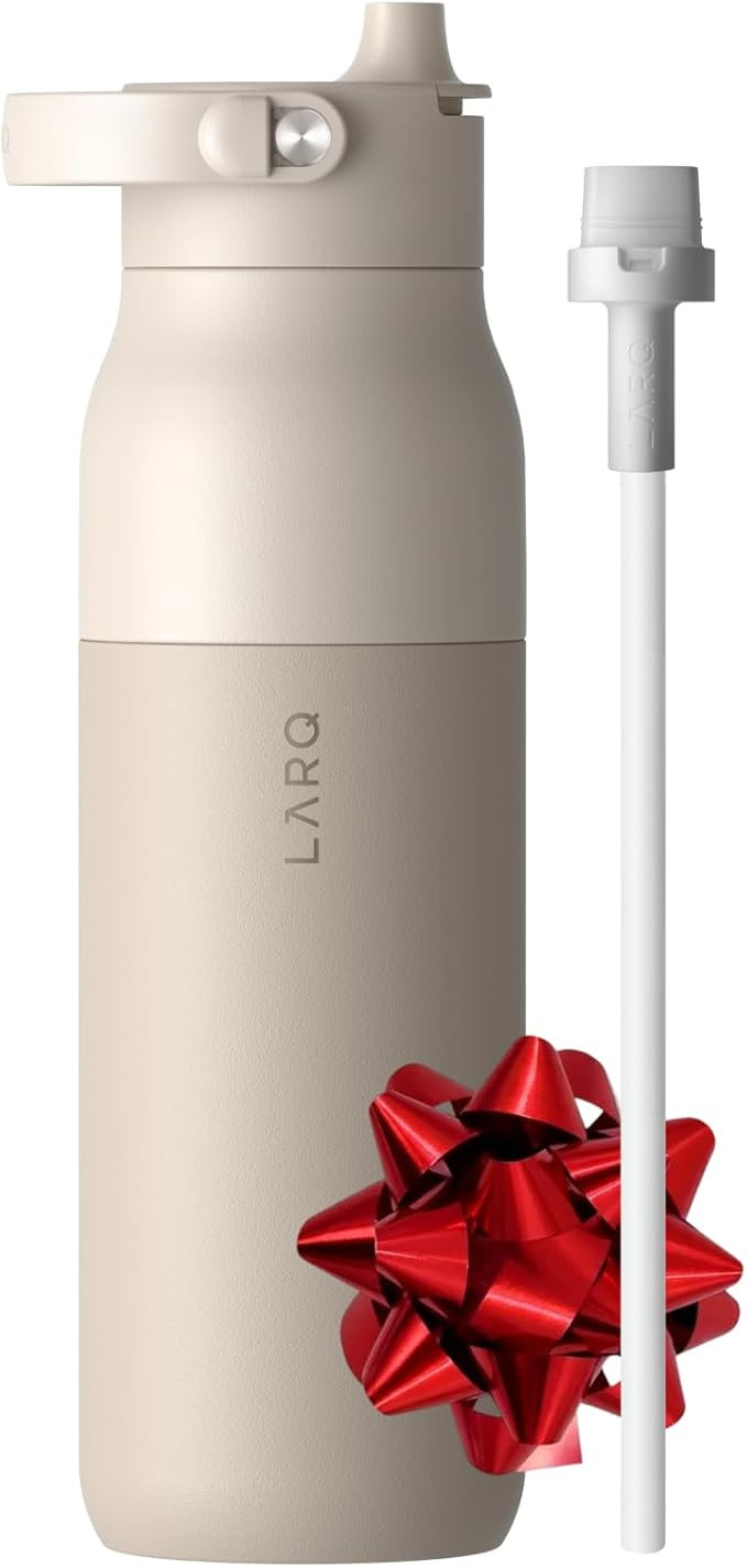 LARQ Bottle Swig Top 23oz - Insulated Reusable Stainless Steel Water Bottle With Built-In Silicon... | Amazon (US)