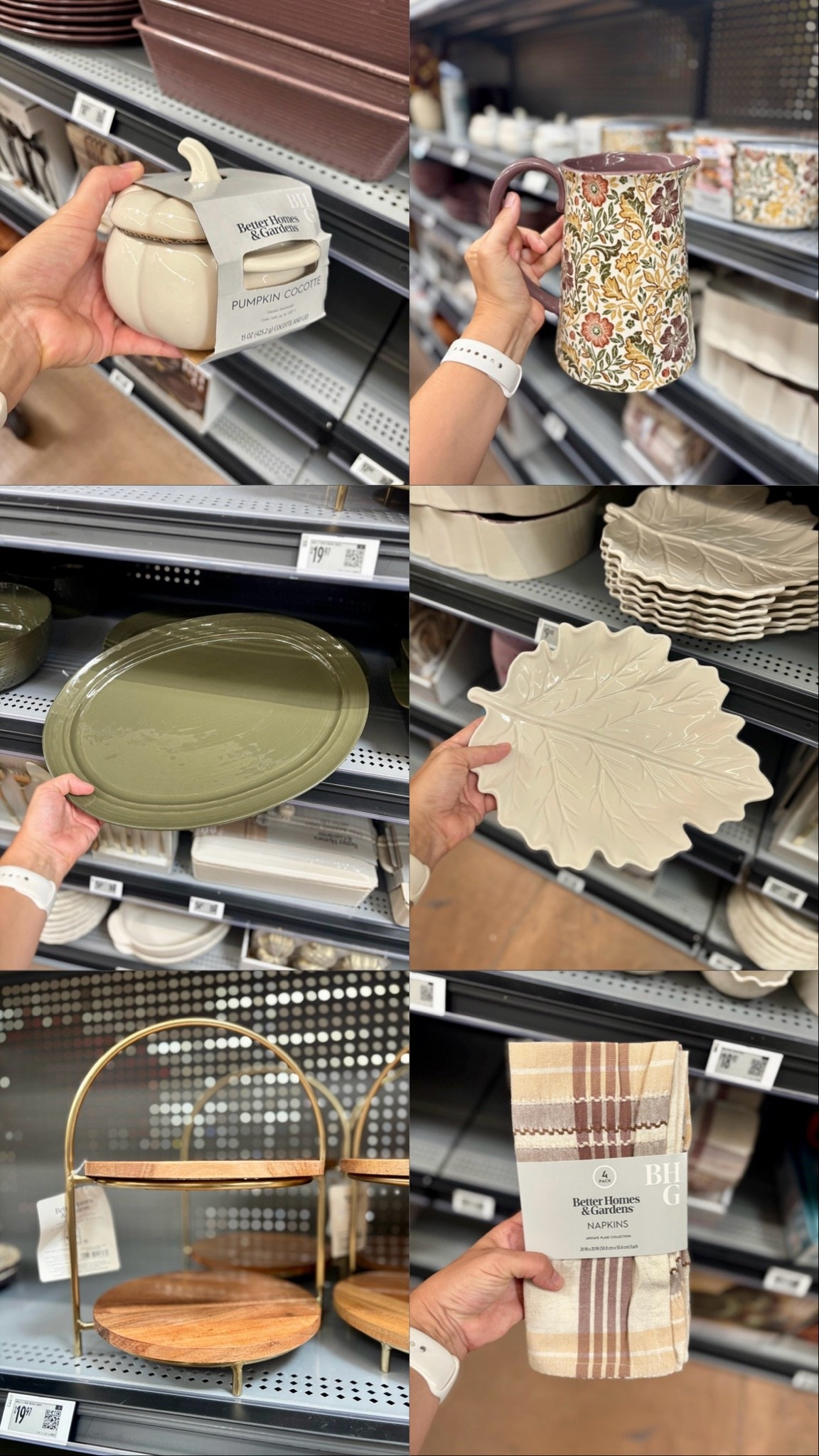 New fall hosting finds at Walmart!  So many beautiful new Better Homes & Gardens pieces!

#LTKHome #LTKSeasonal #LTKfoodie