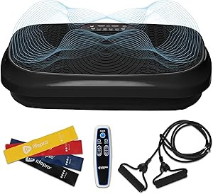 LifePro Waver Mini Vibration Plate Exercise Machine – Portable Full Body Vibration Platform for... | Amazon (US)