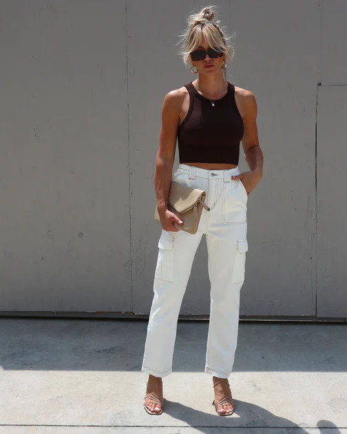Sancti Cargo Pants - Cream - LAST CHANCE | VICI