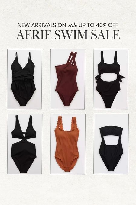 Aerie swim sale up to 40% off! 🙌🏻

#LTKunder50 #LTKsalealert #LTKswim