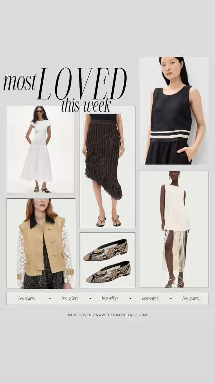 Excited to share a roundup of the most loved favorites of the week. From cute spring jackets, flowy dresses, chic flats, coverup skirts, tops, and more. 

 #LTKgrwm #LTKootd #LTKSeasonal