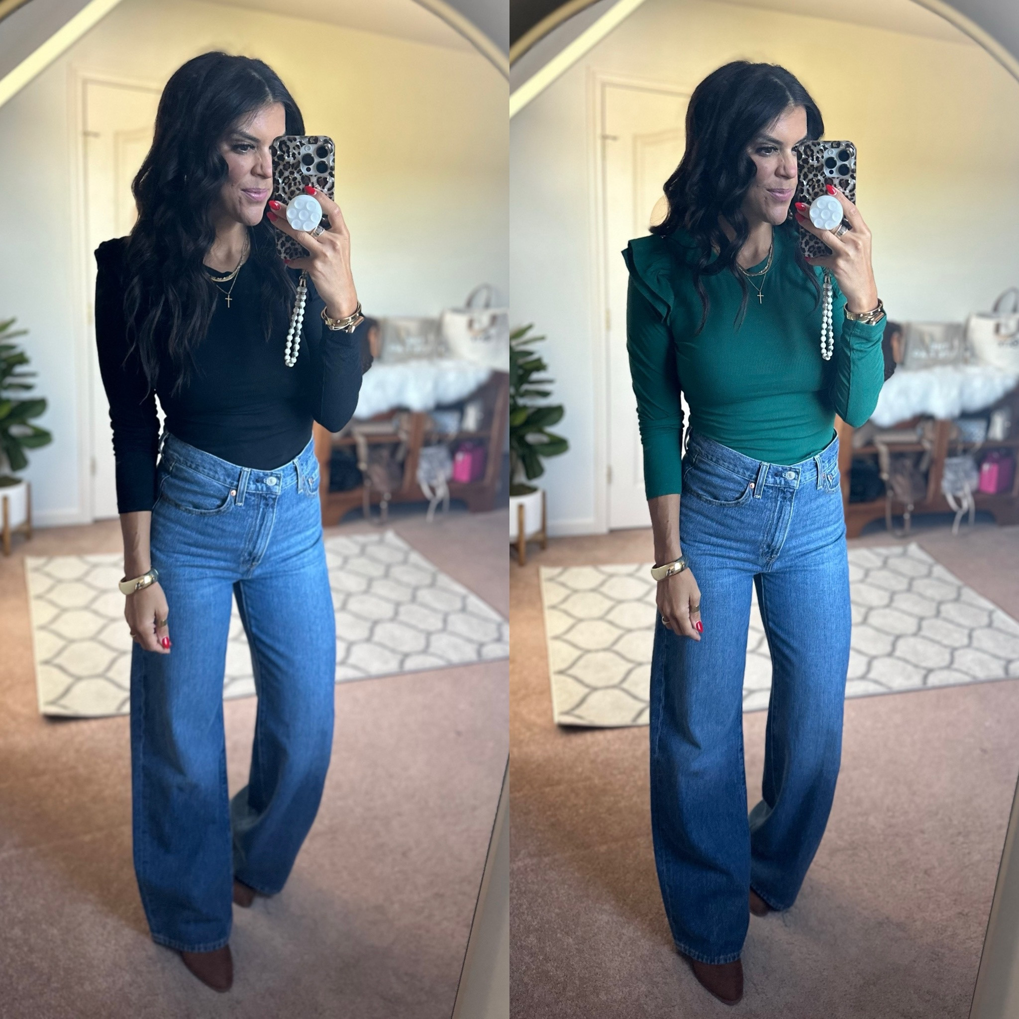 Size small in tees 
Size 27 in Levi’s 

#LTKStyleTip #LTKSaleAlert #LTKFindsUnder100