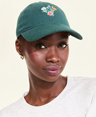 Flower Show Medallion Baseball Cap, Macy's Exclusive | Macy's