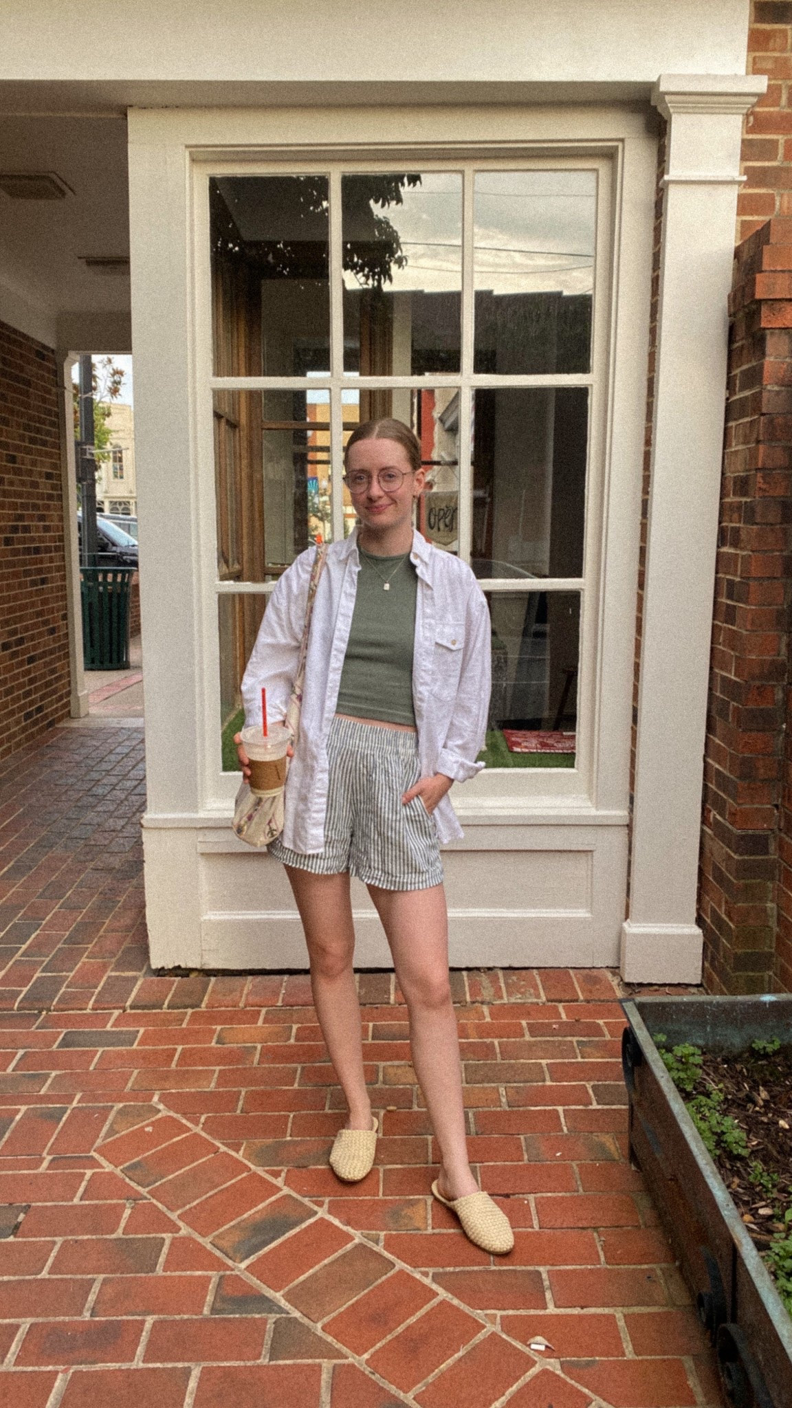 finally feeling human again required putting mostly real clothes on for a casual date night 🤪 

#LTKFindsUnder50 #LTKPetite #LTKSaleAlert