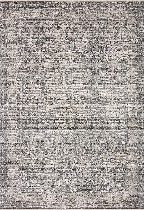 Loloi Amber Lewis x Alie Charcoal/Dove 11'-6" x 15'-7" Area Rug | Amazon (US)