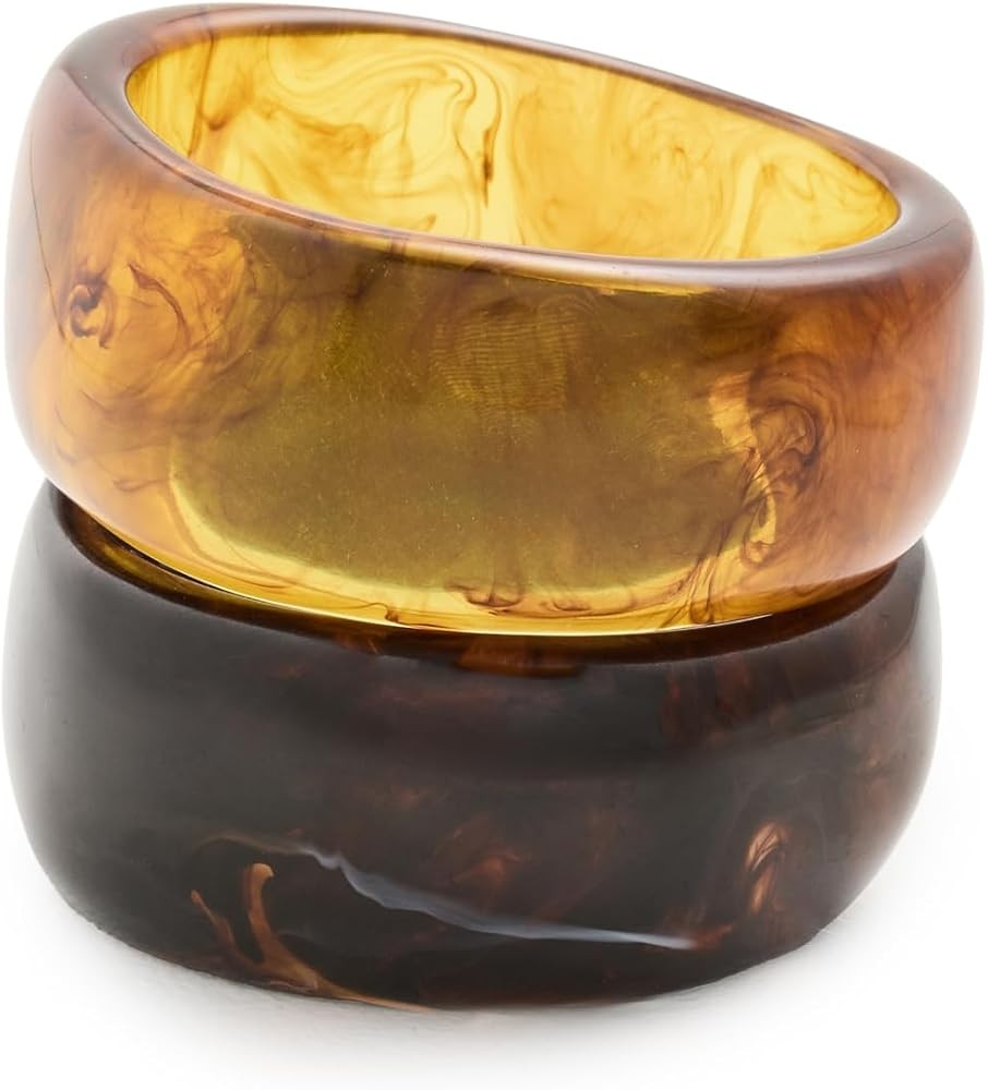 MAYAMAR Women's The Midnight Mocha Bangle Set | Amazon (US)