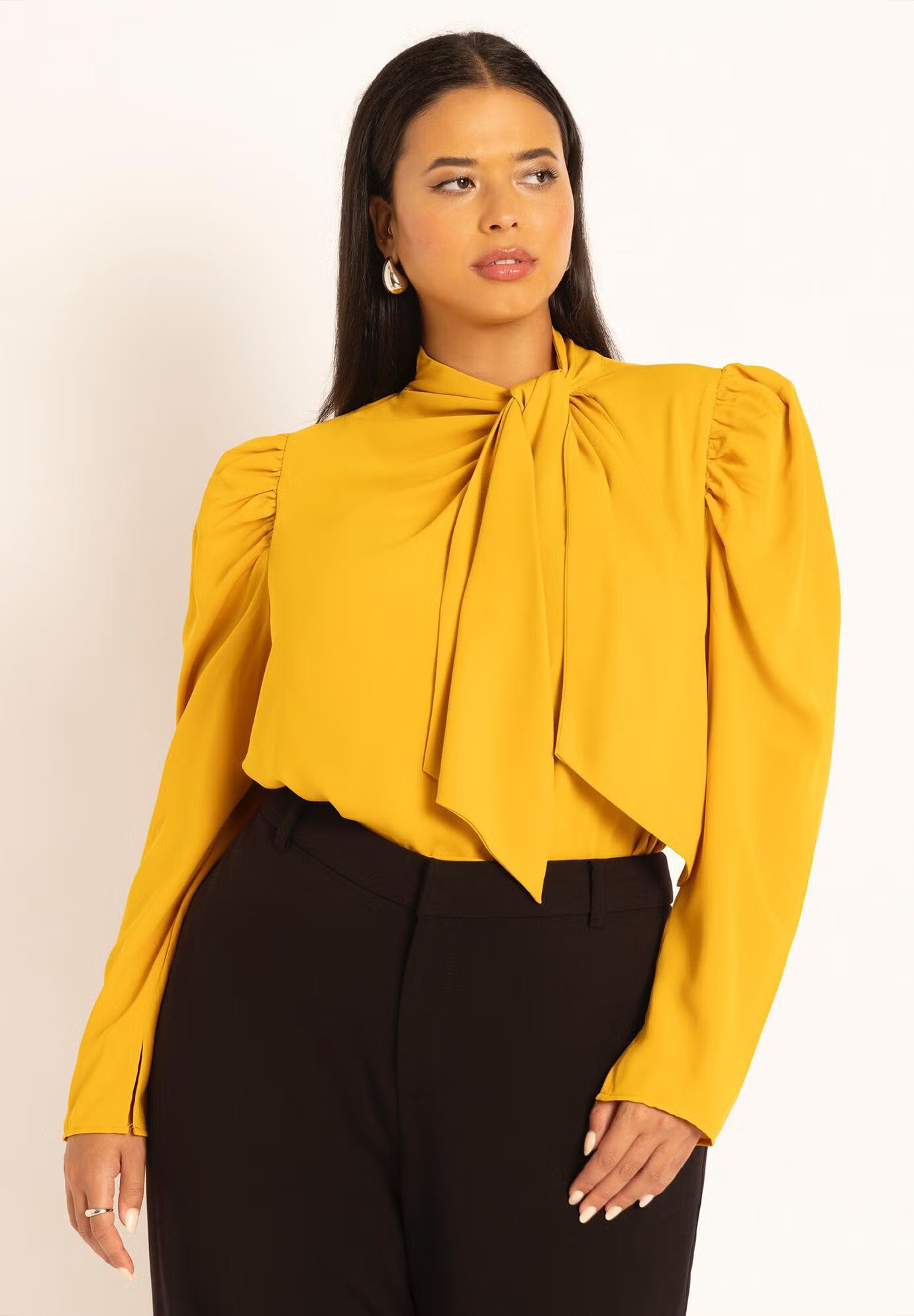 Drape Front Blouse | Eloquii
