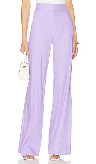Dylan High Waist Wide Leg Pant in Solstice | Revolve Clothing (Global)