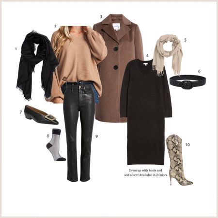 N6 brown coat outfits. 

#LTKSeasonal #LTKunder100 #LTKHoliday