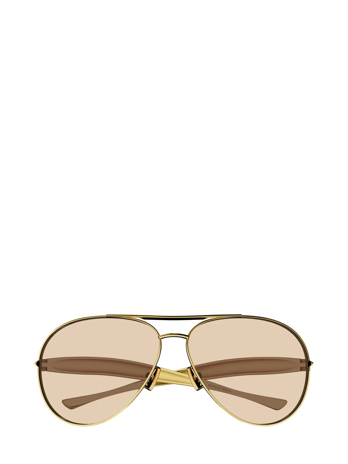 Bottega Veneta Eyewear Aviator Frame Sunglasses | Cettire Global