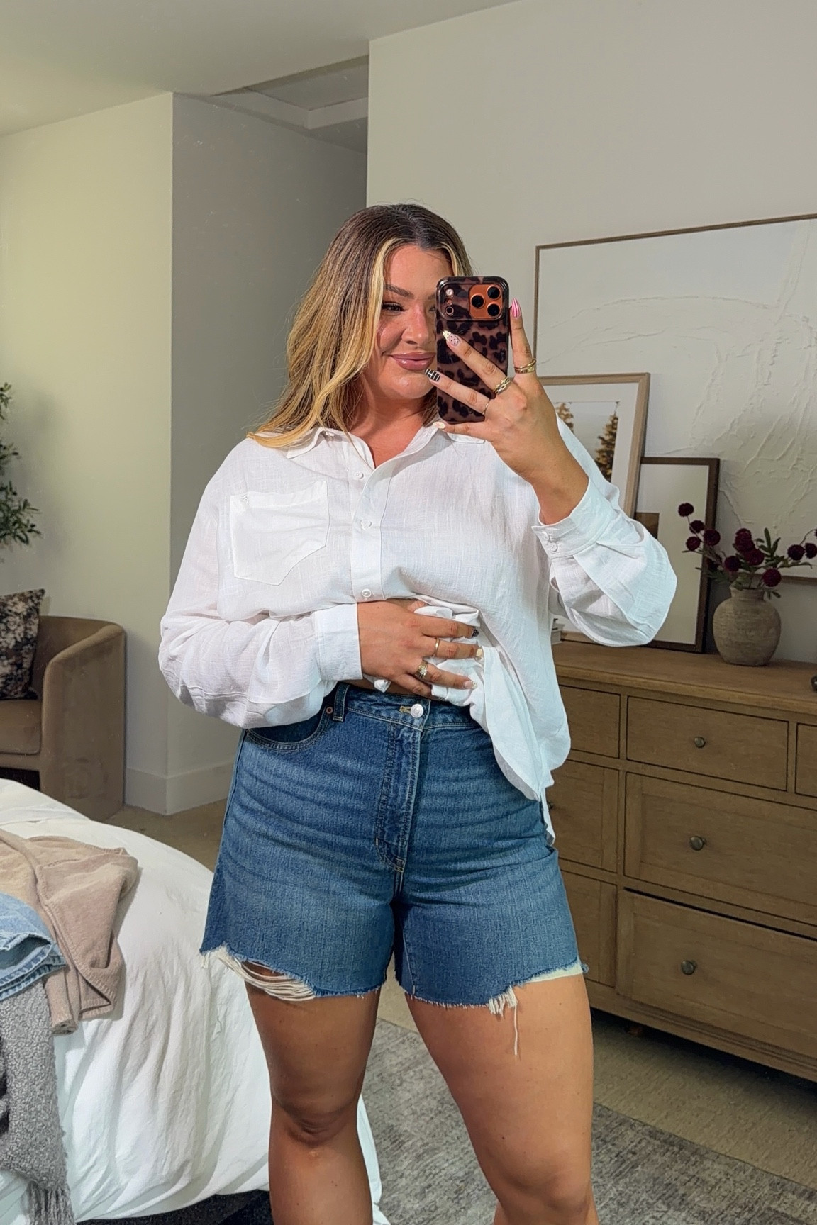 wearing a size 33 xx

#LTKootd #LTKMidsize #LTKdayinmylife