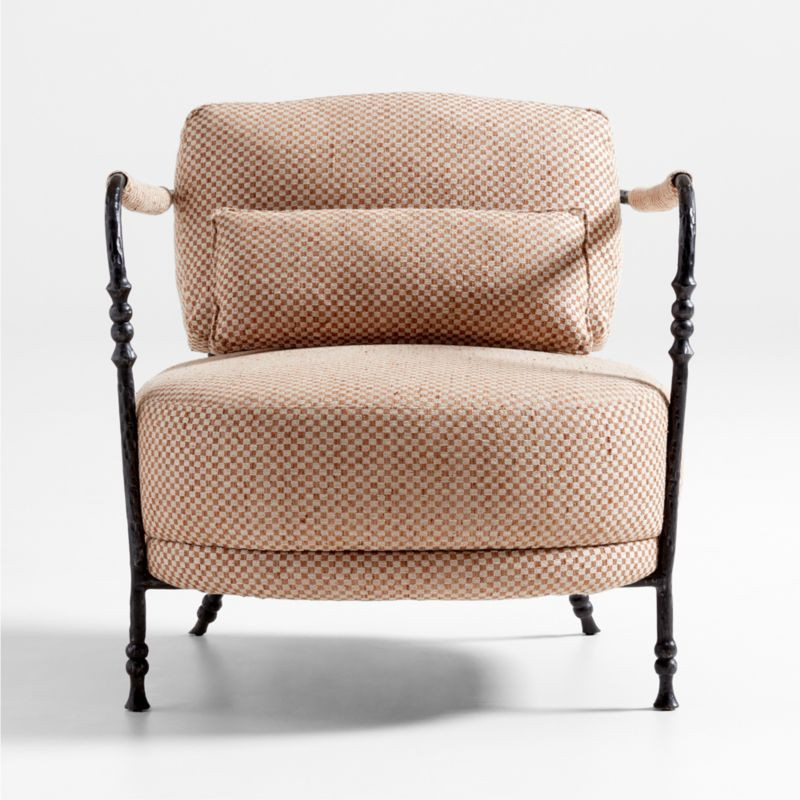 Crate And Barrel Accent Chair, Living Room, Family Room, Jake Arnold Furniture, Minimalist Chair | Crate & Barrel