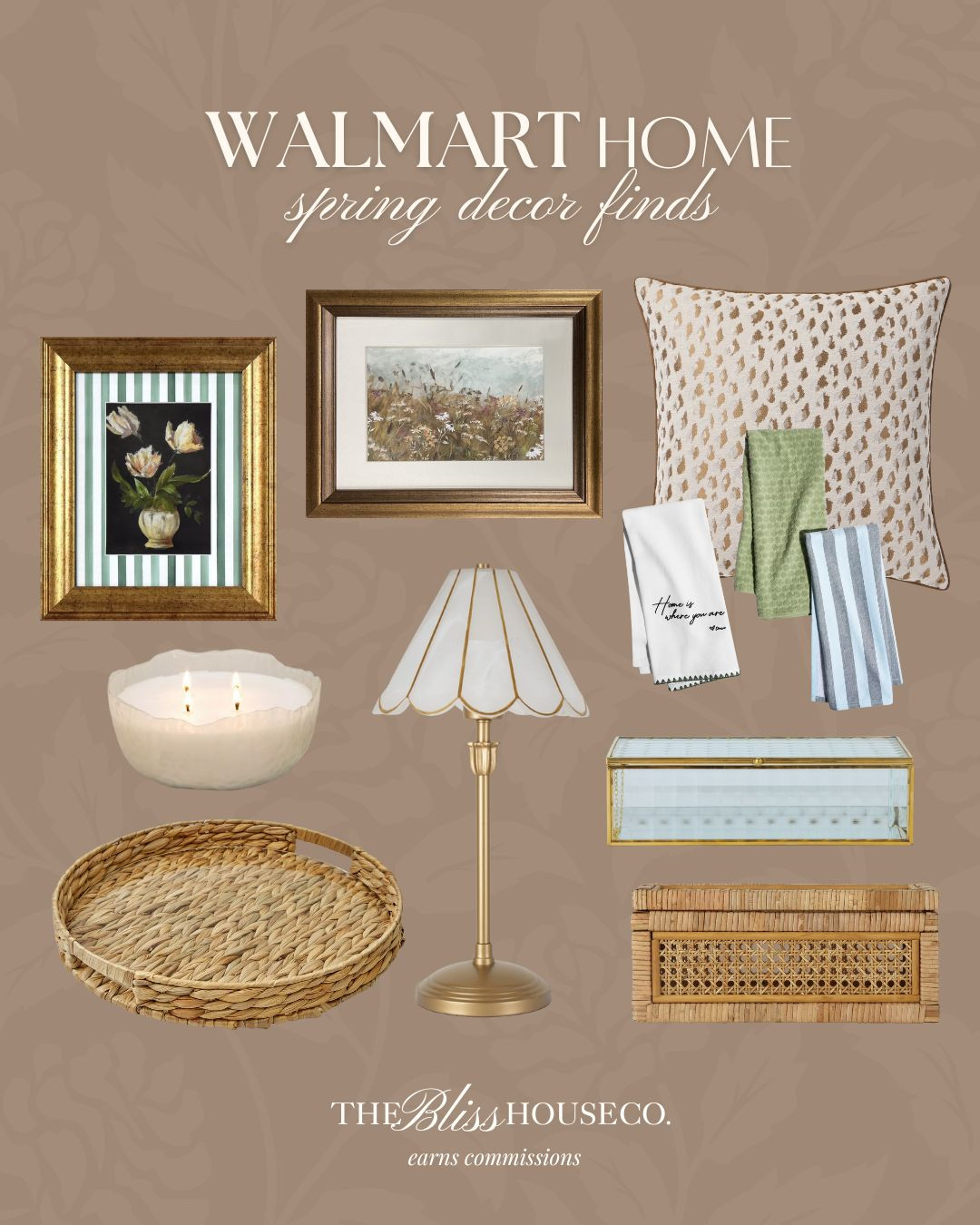 Walmart spring home decor 🌿 timeless accents, soft neutrals and fresh seasonal finds to brighten any space.

Walmart home, spring decor, affordable accents, neutral styling, framed art, throw pillows, table lamp, woven tray, candle decor, budget home. 

 #LTKSeasonal #LTKHome
