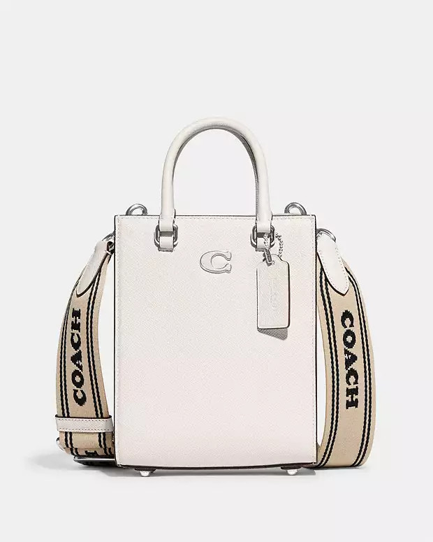 Tote 16 With Signature Canvas Detail | Coach (US)