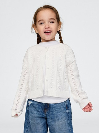 Baby & Toddler Pointelle Cardigan | Gap (US)