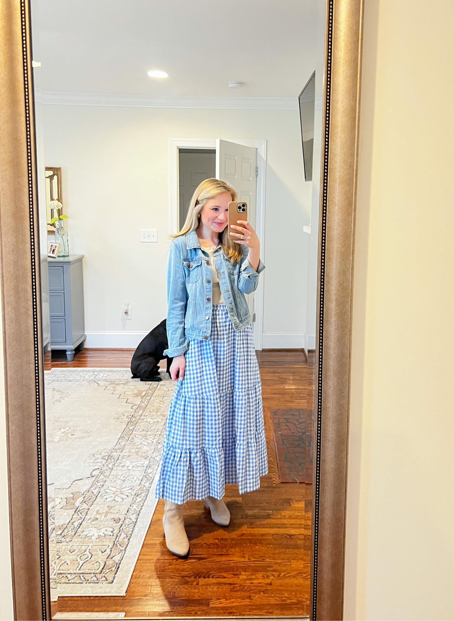 Teacher outfit of the day featuring amazon skirt! Runs true to size and has pockets! 

#LTKunder50 #LTKSeasonal #LTKstyletip