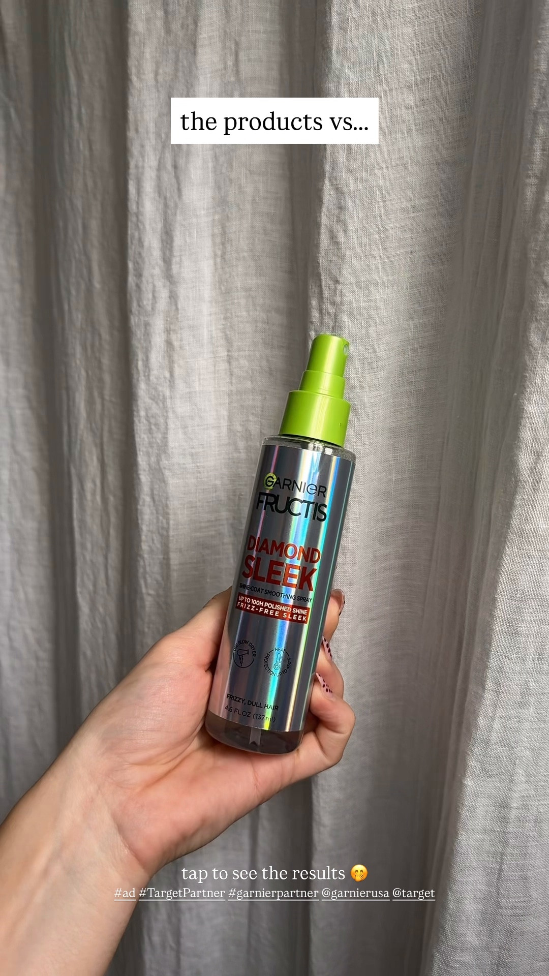 the hair products vs the results… this combo is the best for blowout days! @Target @garnierusa #ad #TargetPartner
#garnierpartner 

#LTKselfcare #LTKBeauty #LTKgrwm