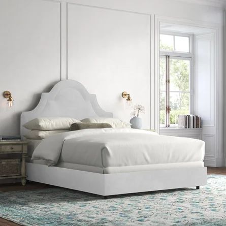 Kelly Clarkson Home Melodie Arched Border Upholstered Standard Bed | Wayfair | Wayfair North America
