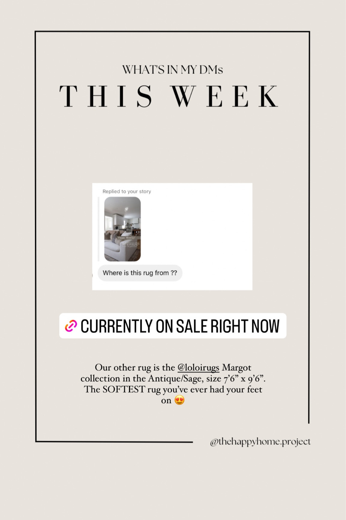 The SOFTEST area rug ever 

#LTKFind #LTKhome #LTKsalealert