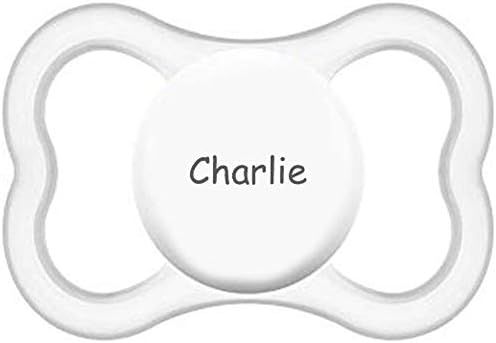MAM Personalized Pacifier by Pacidoodle - Customize with Baby Name (Clear 6+) | Amazon (US)