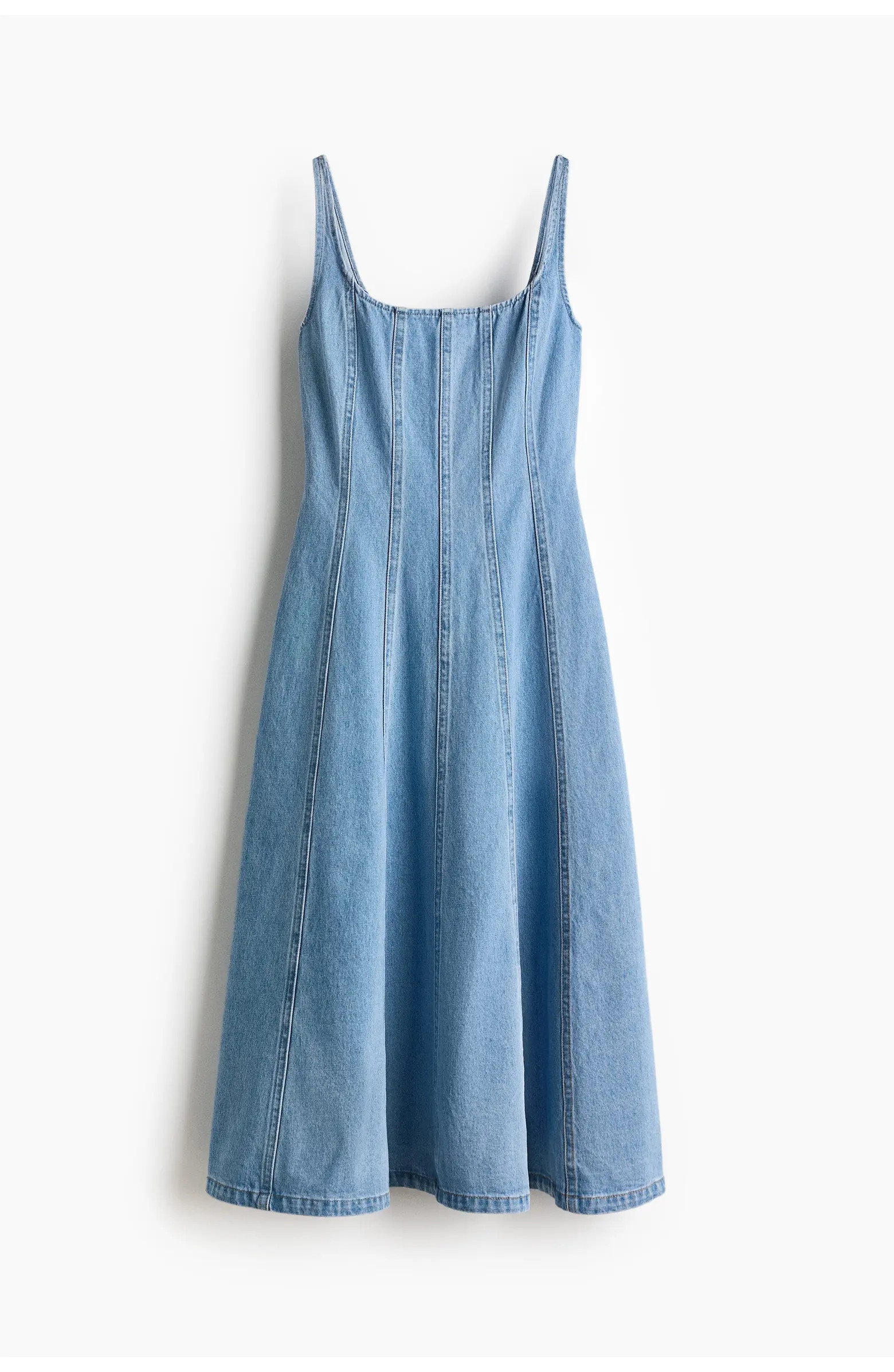 H&M Denim midi dress | Nordstrom | Nordstrom